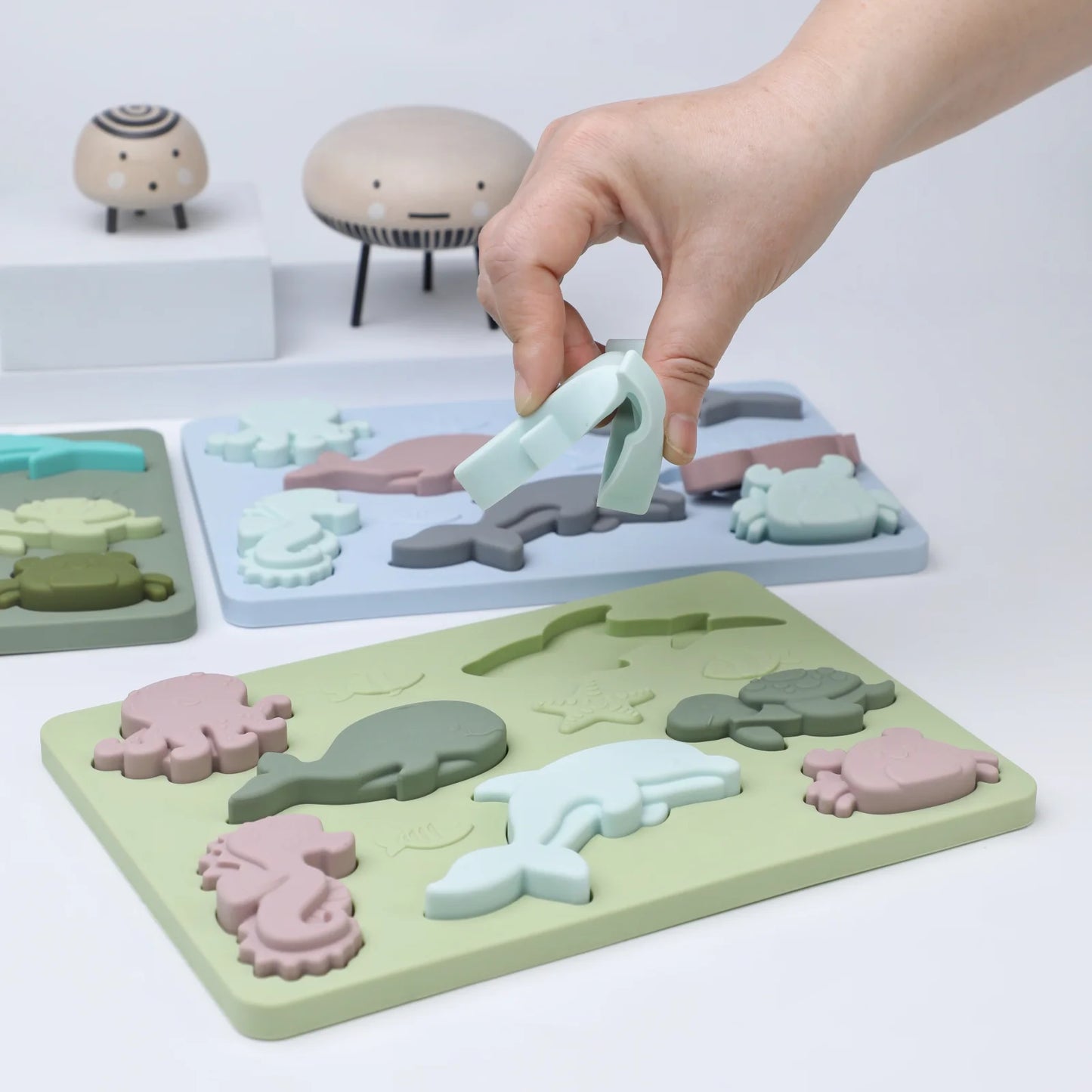 Silicone Educational Abc Puzzle Upper Case and Lower Case Letters for gifts child birthday guest boys girls Children Preschooler